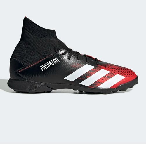 Botines adidas cheap rojo y blanco