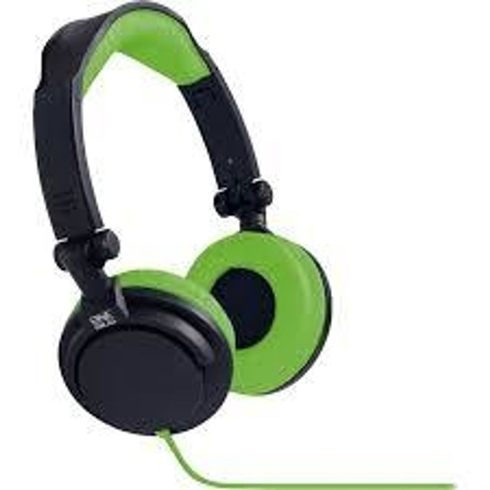 Auricular Dj Headset One For All Sv5613 Verde Giratorio